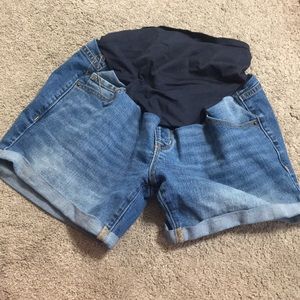 Maternity Denim Shorts
